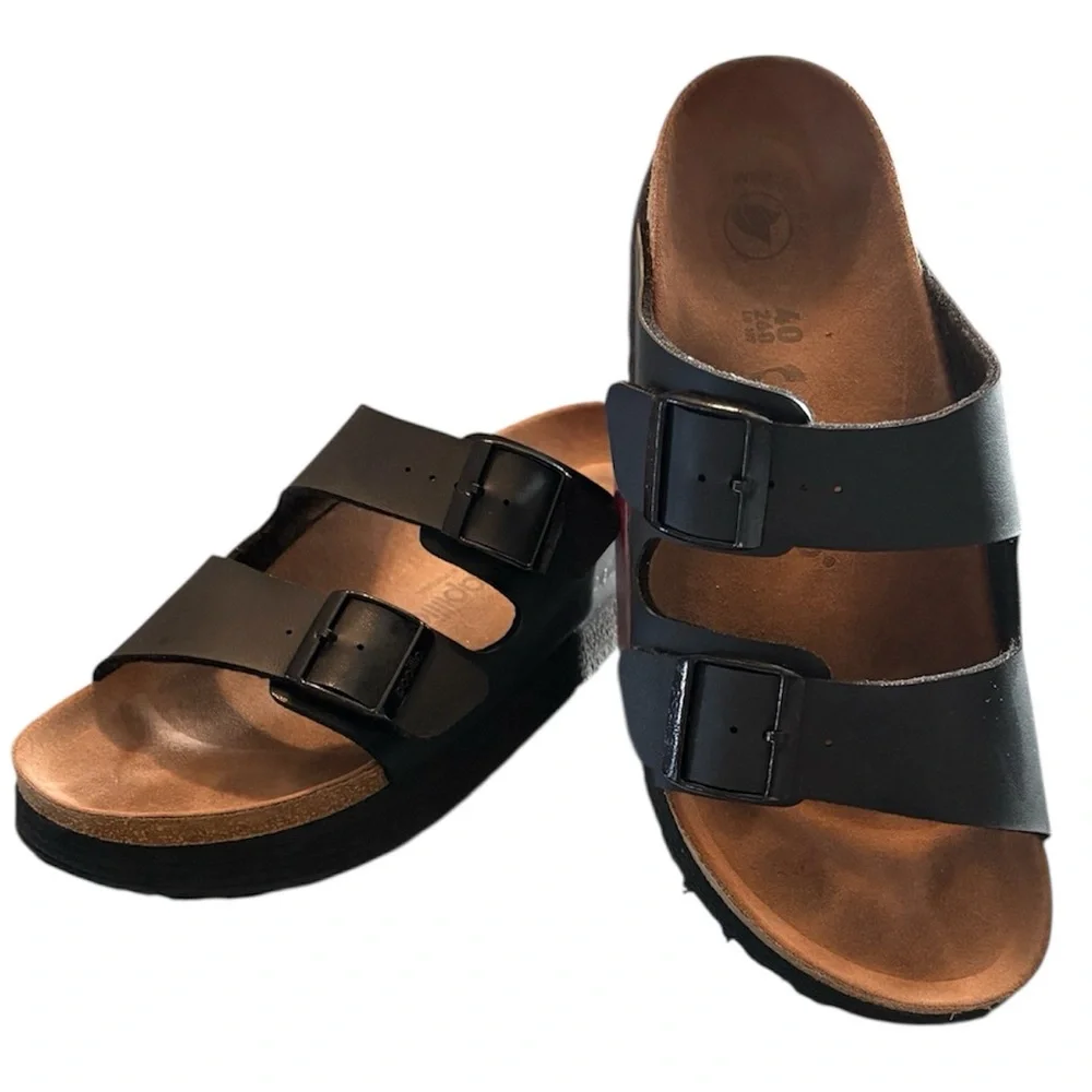 Papillio by Birkenstock Arizona Platform Sandals Size:40 - Picture 4 of 6